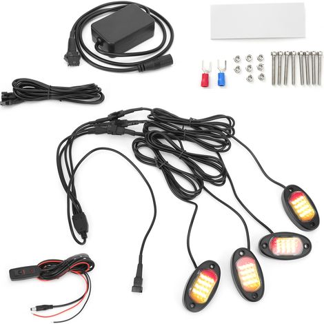 LED-Unterbodenbeleuchtungsset 1V4 Bluetooth-Fernbedienung Wasserdichte Neon-Musiklampe für PKW 4x4 LKW-Chassis (1/5)