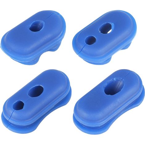 Blaues Silikon-Set für den Elektroroller M365 Pro Pro2: Gewinde, Befestigung, wasserdichter Schutz und Staubschutzkappe