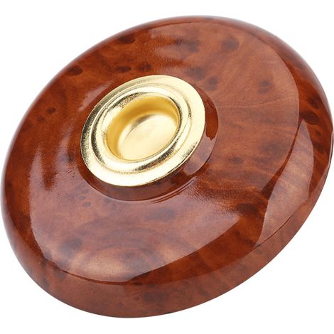Tapis de Violoncelle Anti-Glissant avec Support Métal/Plastique, Protection de Sol Accessoire Instrument Marron (1/5)