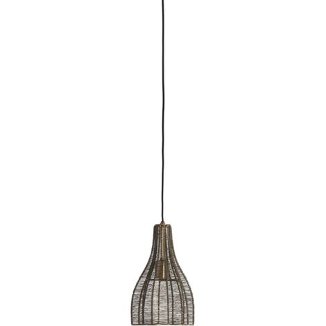 Light & Living - suspension - Mariama - bronze - métal - lampe en