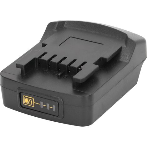 Adaptateur de batterie 18 V avec connecteur de montage pour outils électriques, convertisseur de batterie au lithium avec voyant lumineux. (1/5)