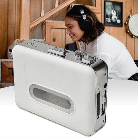 Convertisseur portable de cassettes audio en MP3 pour convertir les cassettes audio en fichiers MP3 numériques (1/4)