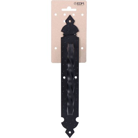 Türgriff 275 mm, geschmiedet, schwarz, EDM