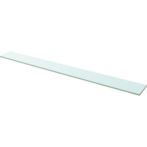 Regalboden Glas Transparent 110x12 cm vidaXL