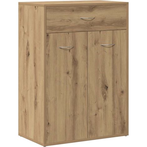 Maison Exclusive - Zapatero madera de ingeniería roble artisan 60