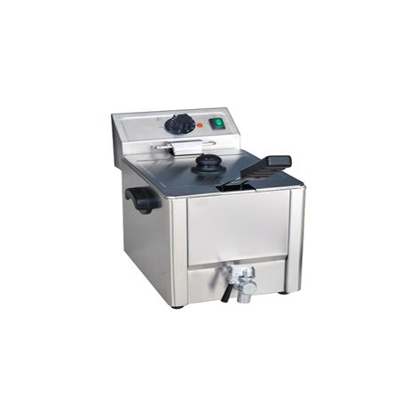 Friteuse Professionnelle 8 L avec Vidange