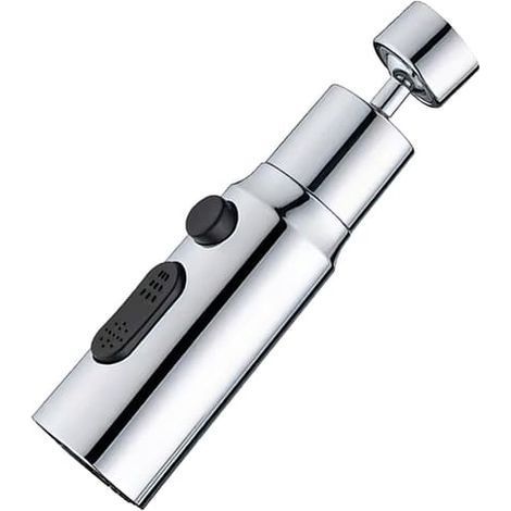 Faucet Nozzle - 360° Rotating Kitchen Faucet Silver