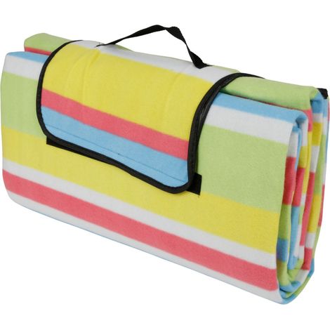 Picknickdecke 200x200cm Strandmatte Campingdecke Reisedecke Stranddecke Decke - 6 (1/2)