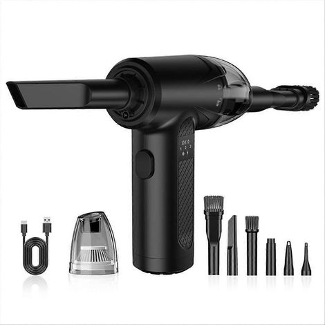 2-in-1 souffleur d'air et aspirateur sans fil plumeau souffleur puissant (1/5)