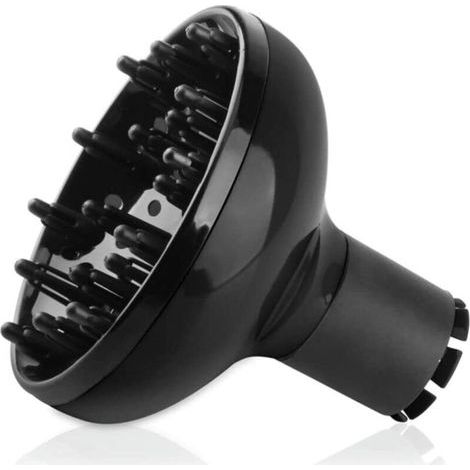 Universaldiffusor für professionelle Haartrockner – Universaldüse zum Stylen von lockigem oder welligem Haar (schwarz) (1/5)