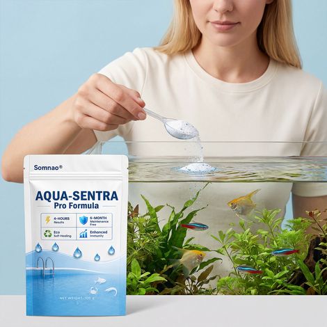 Poudre clarifiante pour aquariums domestiques - Purification douce de l'eau et entretien quotidien - 100 g (1/5)