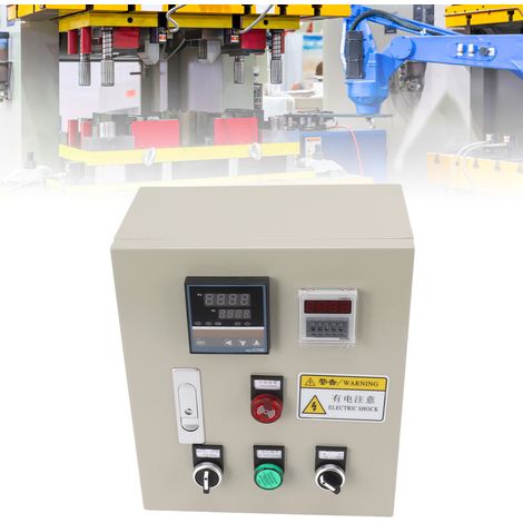 Boîtier de régulation de température intelligent BERM/BEM-C700-2Z-32A-3P-CT PID, contrôleur de température intelligent, 380 V CA, 15 kW, avec thermocouple (1/5)