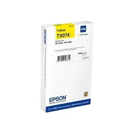 Cartucho Epson T9074 XXL Amarillo WF-6590