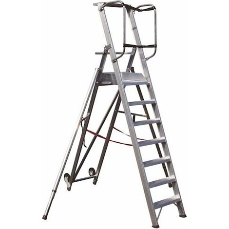 PROVOST - Plateforme roulante en aluminium à 7 marches - Provost