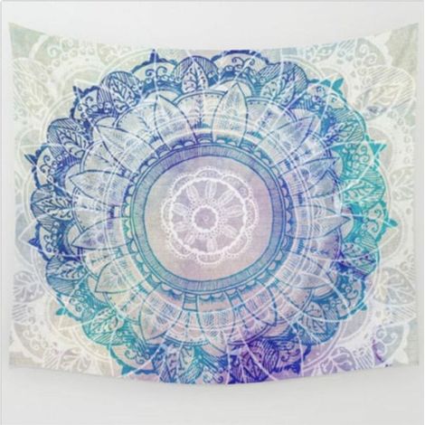 Indian Tapestry Mandala Hippie Bohemian Wall Hanging Bedspread Throw Dorm Decor WASHED (1/5)