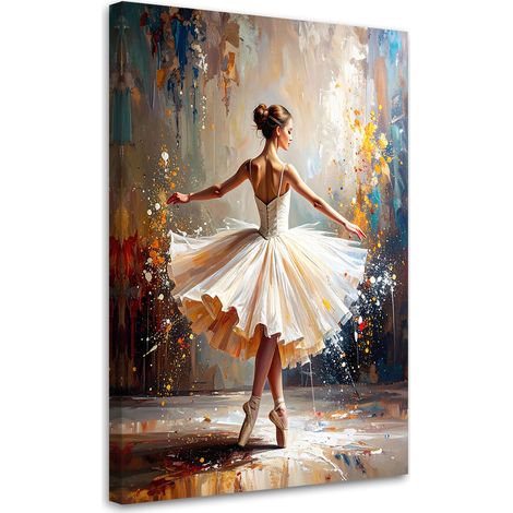 Bilder Ballerina Tänzerin Frau 20x30 (1/5)