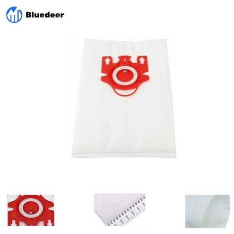 VtiziklMiele 9917710 HyClean 3D Efficiency FJM sacs aspirateur, pour aspirateurs avec sac Miele, boîte avec 4 sacs H345