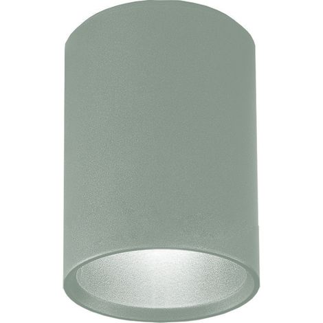 LUMICOM  ROND Plafonnier, 1x GU10, max 33W, métal, vert iceberg, D.6cm x H10cm 6 Vert iceberg - RAL 16-5808 TCX