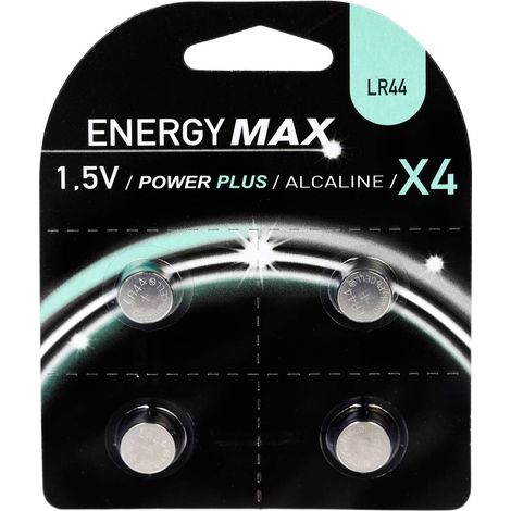 Lot de 4 piles alcaline r44 avec - 5five (1/5)