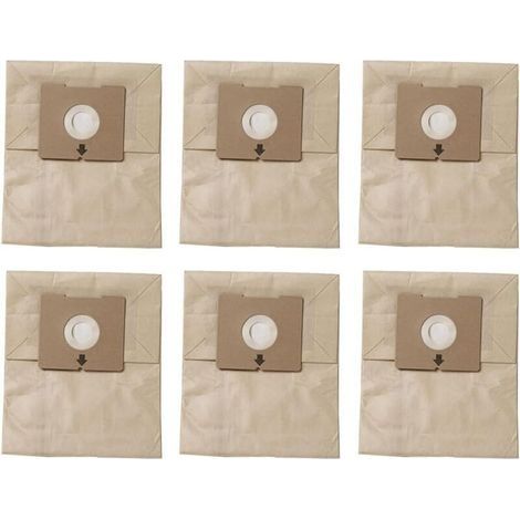 Kompatible Staubsaugerbeutel Serie 4122 2154A 2154W, Teilenummer 2138425, 6er-Pack (1/2)