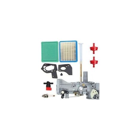 Carburateur de remplacement pour moteurs Briggs & Stratton, références 498298, 692784, 495951, 492611, 495426, 490533, compatible avec les moteurs de 5 CV. (1/4)