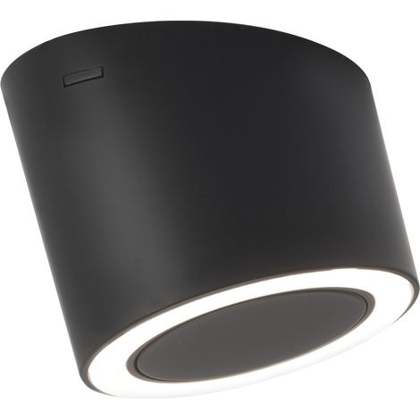 Domus Line Led Unterbauleuchte Unika D-Motion Wave Ringleuchte schräg, Kunststoff schwarz matt (1/5)