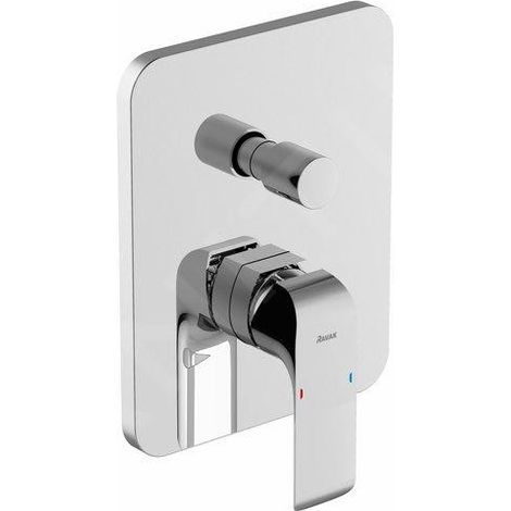Ravak Flat - Mitigeur FL 065.00 encastré pour 2 corps, chrome X070123 (1/5)