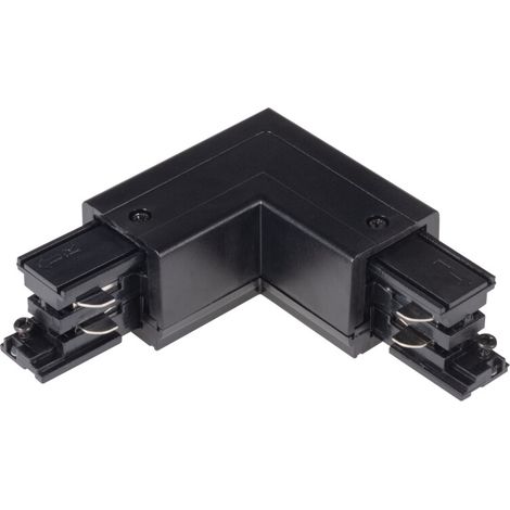 Connecteur en L rail TEAR N LR noir IP20 Kanlux 33245 (1/2)