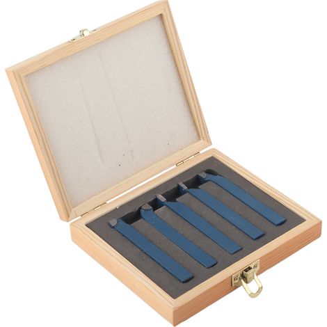 Jeu de 5 outils de tournage à pointe carbure pour soudage, pièces de machines-outils, 10 x 10 mm (1/5)