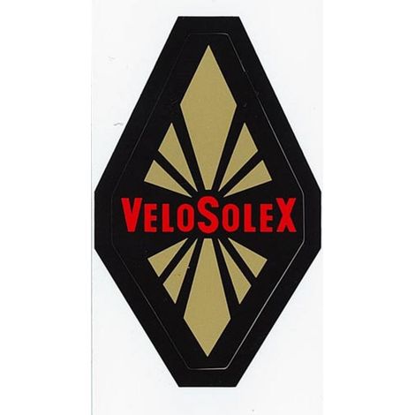 Autocollant stickers VELOSOLEX forme de losange pour Solex (1/2)