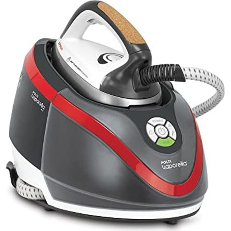 Polti Vaporella Next VN18.30, Ferro da Stiro a Vapore con Caldaia, Pressione fino a 6 Bar, Potenza 2200 W, Funzione Eco e Turbo, Autonomia Illimitata, Steam Pulse 350 g, Grigio e Rosso (1/5)