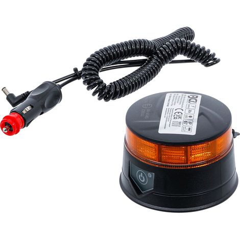 Lampada segnalazione panoramica bgs giallo 130 mm giro (1/4)