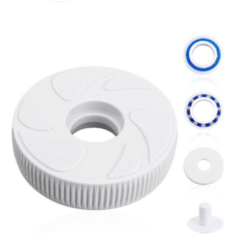 Kit Complet de Roulements et Rondelles pour Poulie Folle de Nettoyeur de Piscine – Inclut Roulement à Billes C60, Vis de Roue C55 et Rondelle C64 (1/5)