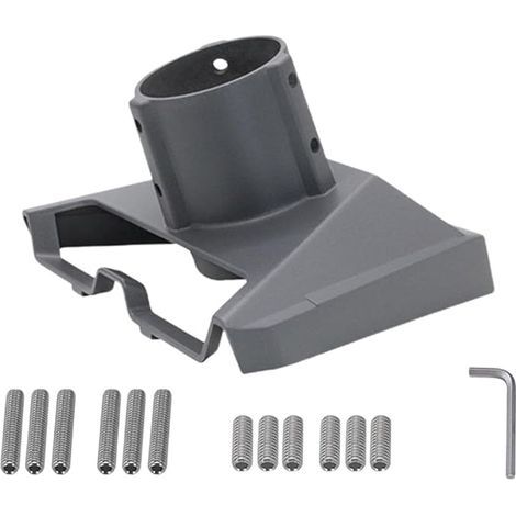Rohradaptor – Rohrstütze Rohradaptor, Dachträger Standard-Satellitentenn-Montagehalterung mit 70-mm-Verlängerungsbuchse – Aluminiumhalterung (1/5)