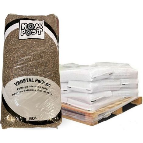 Paillis de Cosses de sarrasin - 18 sacs de 50 L - PRO93-18x50