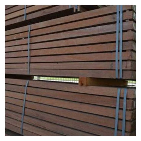 Sud Bois – Solive Azobé 70x170mm FAS 1er choix brut AD – Longueur 2.60m – Pour bois dur et teck – Découpe à l'équerre recommandée (1/2)