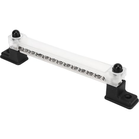 Bornier de distribution électrique à 12 positions pour voitures, bateaux, yachts, camionnettes et caravanes. (1/5)