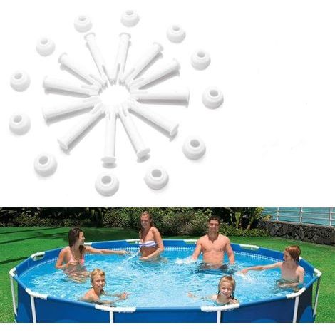 Runde Intex-Poolheringe. Intex-Pooldichtung. Rechteckiger Intex-Pool. Metallrahmenpool. Kunststoffheringe. Pooldichtungen.