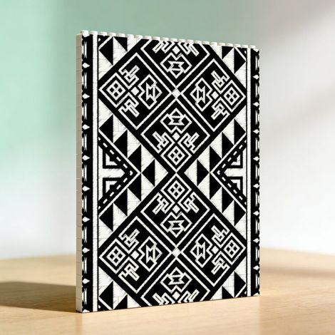 Cadre mémoire adulte en briques de construction, idée cadeau romantique (1/5)