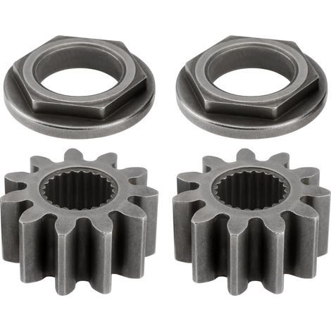 Lot de 2 pignons d'arbre de direction et kit de bagues compatibles avec MTD Compatible avec Cub Cadet 717-1554, 917-1554, 941-0656A, 741-0656A (1/5)