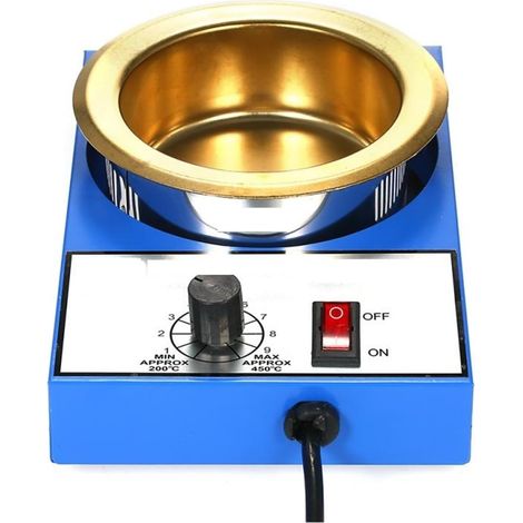 Pot à souder 150/250/300W, Four de d'étain, thermorégulation, Bain à dessouder, 100/80/50/38mm, 200450 Centigrades(300W) (1/5)