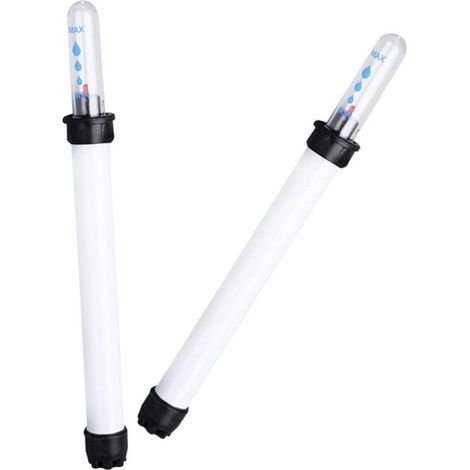 Longziming - Indicateur de niveau d'eau pour plantes - Indicateur de manque d'eau - Lot de 2 - Flotteur transparent - Plastique résistant à la chaleur - Pour une utilisation intérieure et extérieure (1/5)