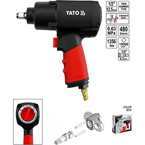CHIAVE PNEUMATICA 1/2 1356NM - YT-0953 (1/4)