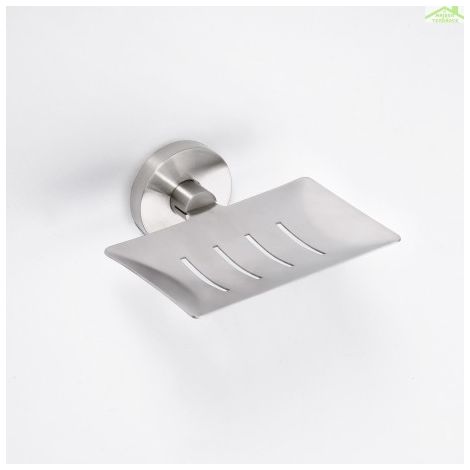 Porte-savon rectangulaire NEO en acier inoxydable 5,5x11,5x12,5 cm (1/5)