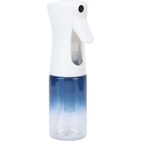 Flacon pulvérisateur bleu dégradé rechargeable 200ml pour coiffure et nettoyage (1/5)