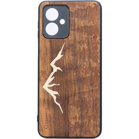 Bewood Holzkoffer für Motorola G54 5G imbuia mountains (1/2)