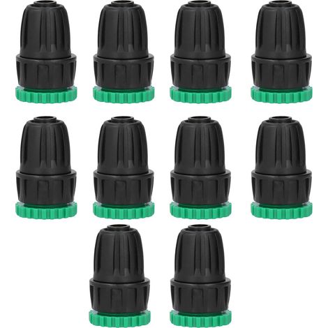 Adaptateur de tuyau d'arrosage G1/2 pouces G3/4 pouces, raccords de connecteur de robinet, accessoire d'irrigation 10 pièces (1/5)