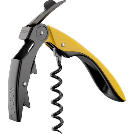 Koala Spain Cavatappi High Tech a due tempi, scheda automatica brevettata, colore giallo (1/4)