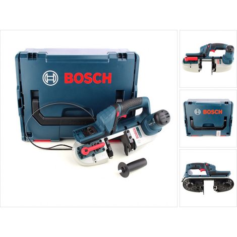 Bosch – Scie à ruban sans fil 18V – Capacité de coupe 63,5 mm – Moteur sans vibration – Éclairage LED pour zones sombres (1/5)