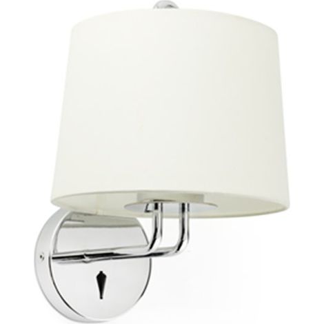 MONTREAL Aplique de pared cromo/blanca 24031-01 (1/2)